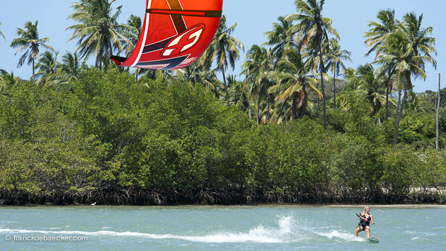 kite au brésil près de natal