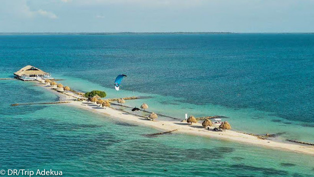 kite surf en Coolombie