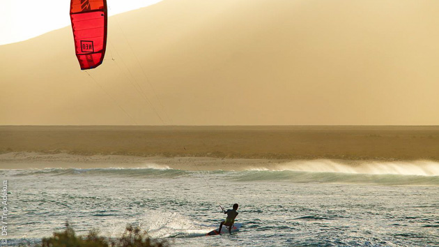 kitesurf à Boa vista