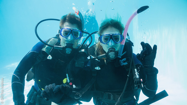 sejour avec stage de formation plongée sous marine