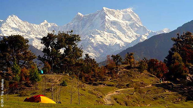 Trekking à la source du Gange, dans le Garhwhal-Kumaon, en Inde