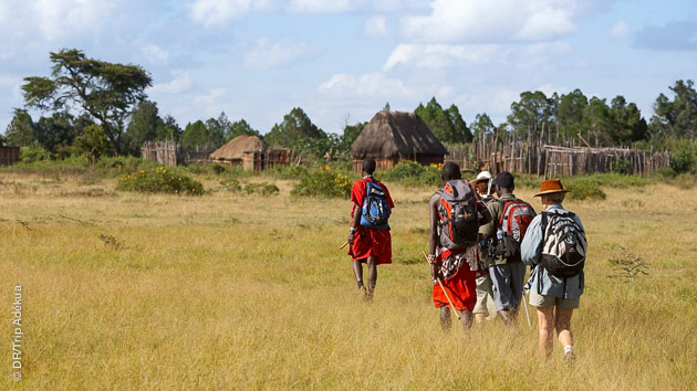 Trek à la rencontre de tribus maasaï au Kenya