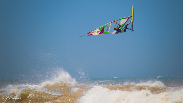 wind à Moulay près d'Essaouir