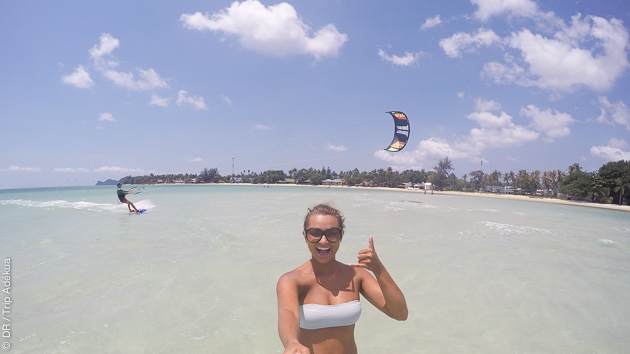 Kitesurf à Koh Phangan en Thaïlande